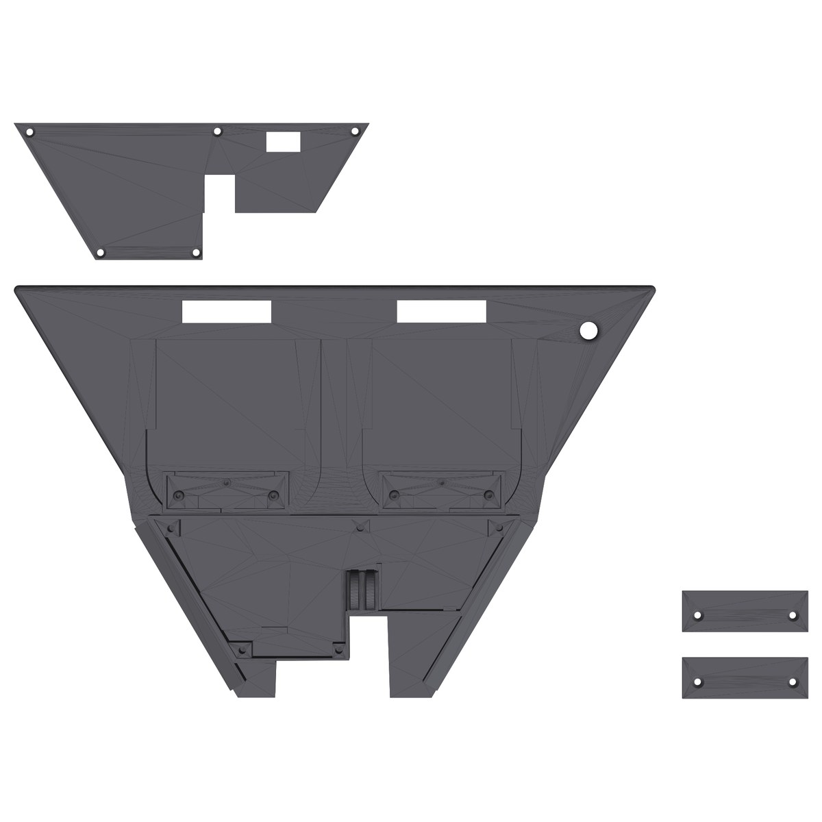 Akku-Gehäuse Adapter passend für Starlink Mini Makita 18V LXT DIY-Bausatz — 3D-gedruckter Ersatz aus PETG — Ansicht 5